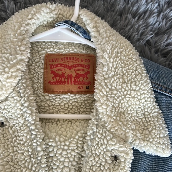 Men’s Levi’s Sherpa jacket - Picture 2 of 2